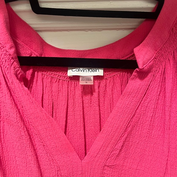 Calvin Klein Bright Prink Dress - Picture 4 of 5